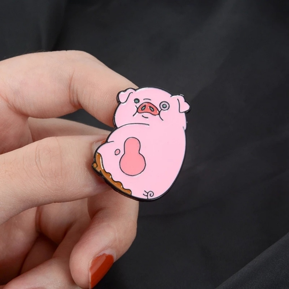 Pig Brooch